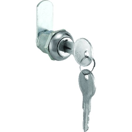 PRIME-LINE Chrome Silver Stainless Steel Cabinet/Drawer Lock U 9941